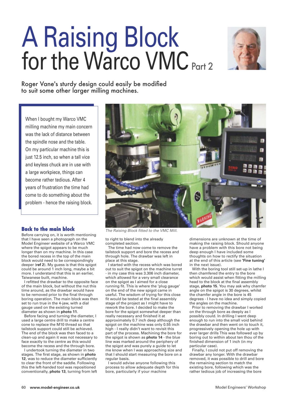 Model Engineer & Workshop Magazine Preview Pages