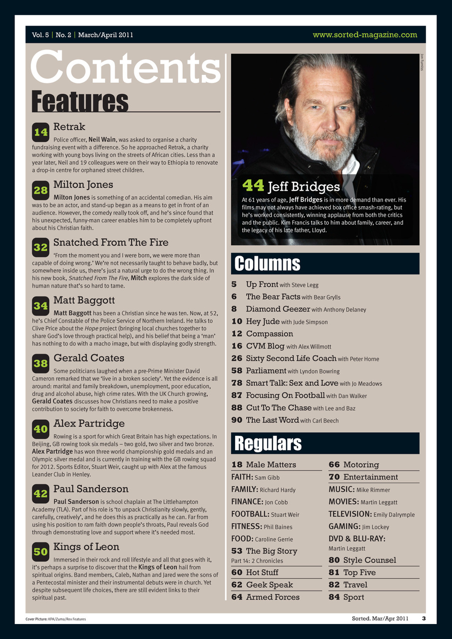 Sorted Magazine – The men's mag with morals Preview Pages