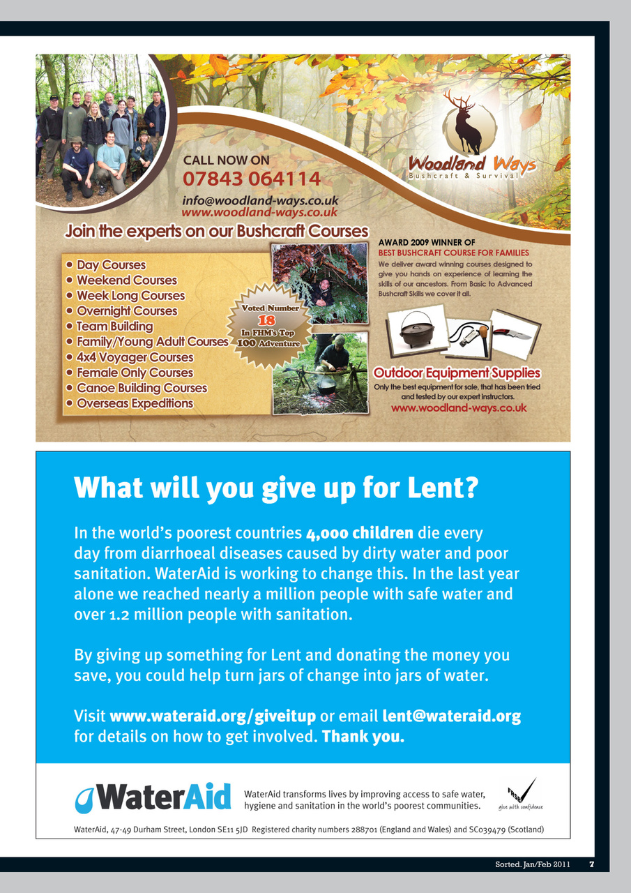 Sorted Magazine – The men's mag with morals Preview Pages