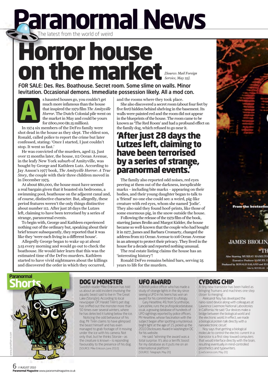 Paranormal Preview Pages