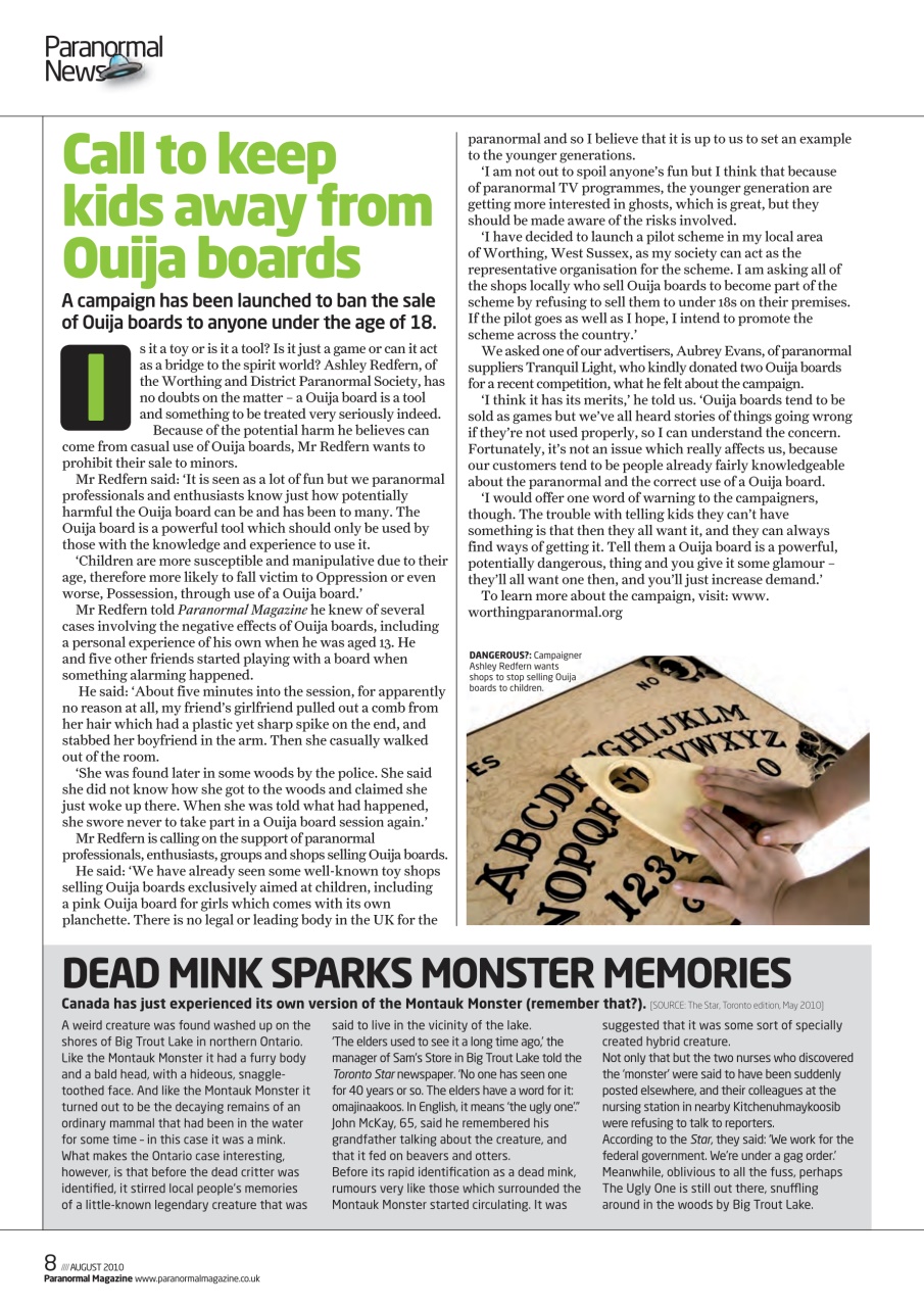 Paranormal Preview Pages