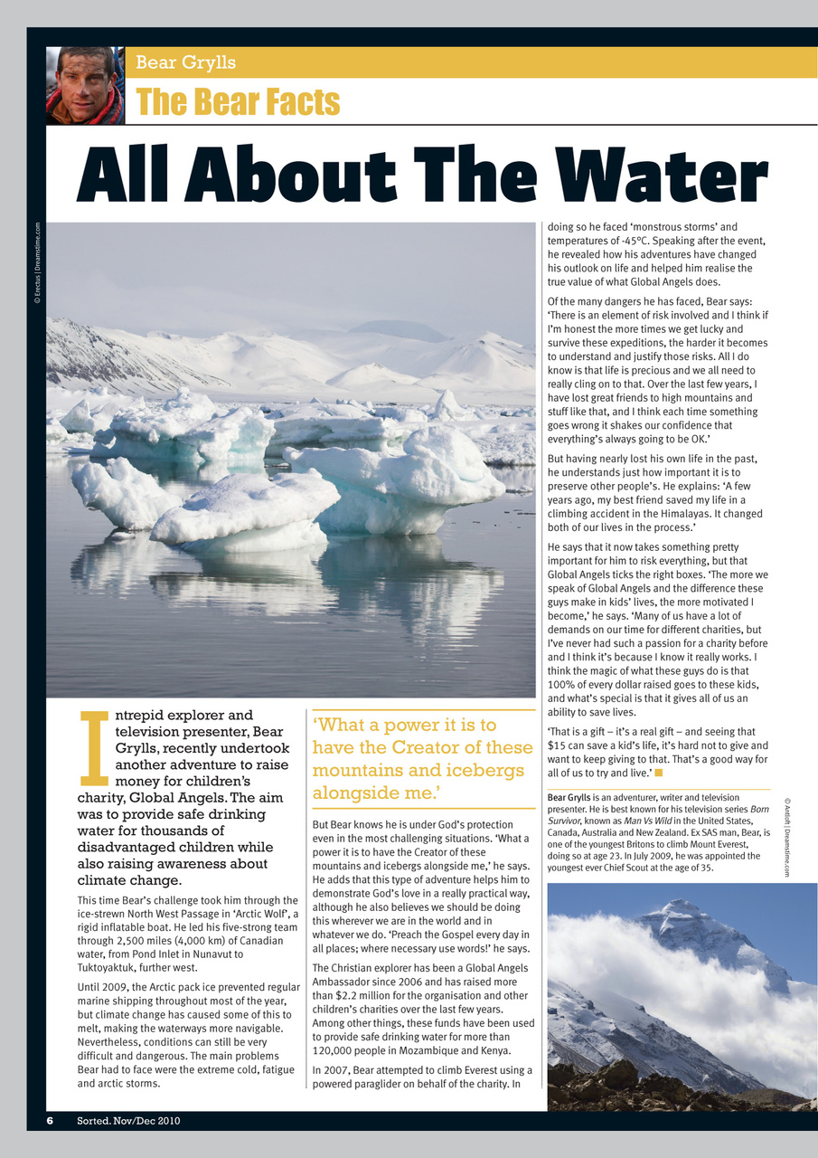 Sorted Magazine – The men's mag with morals Preview Pages