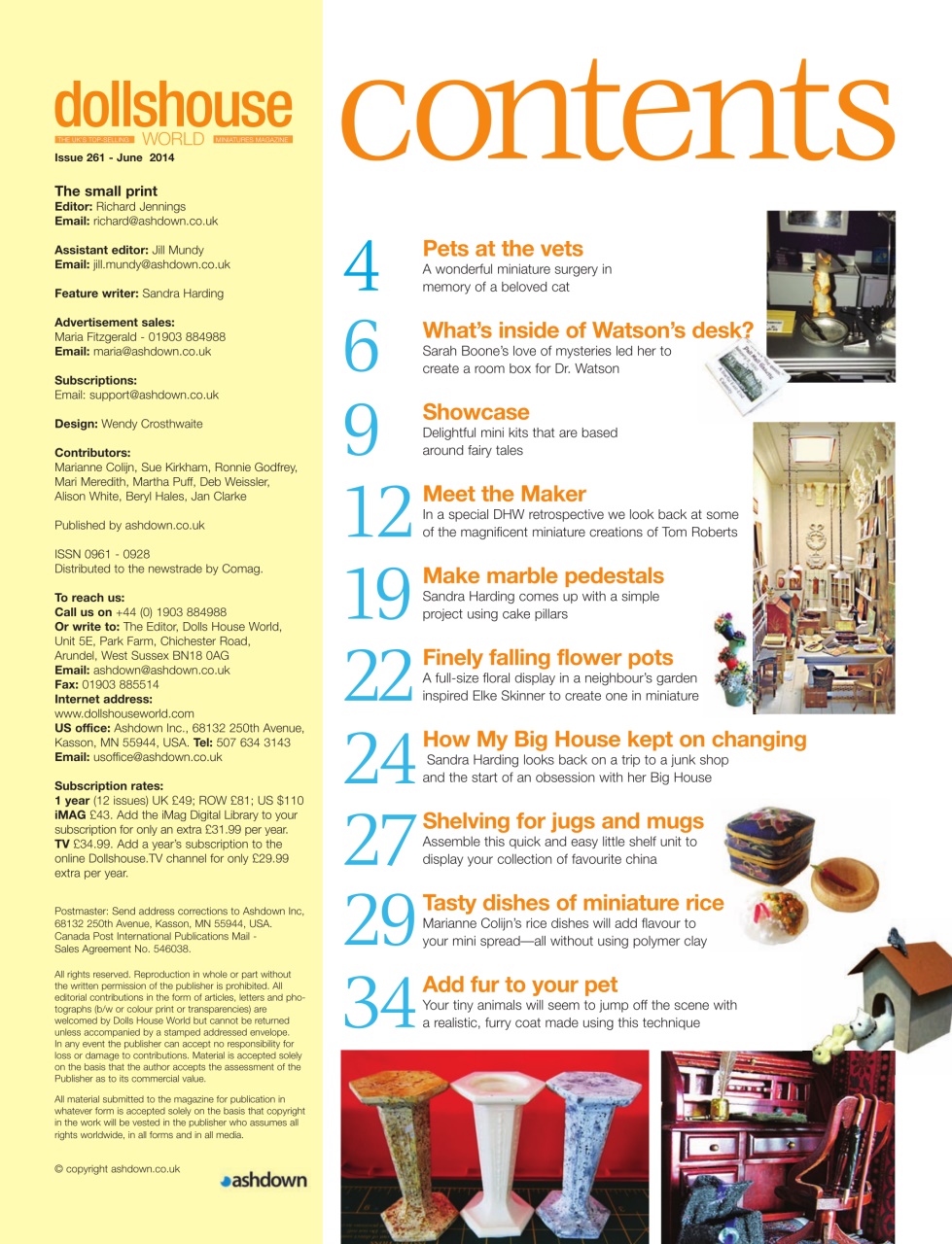 Dolls House World Preview Pages
