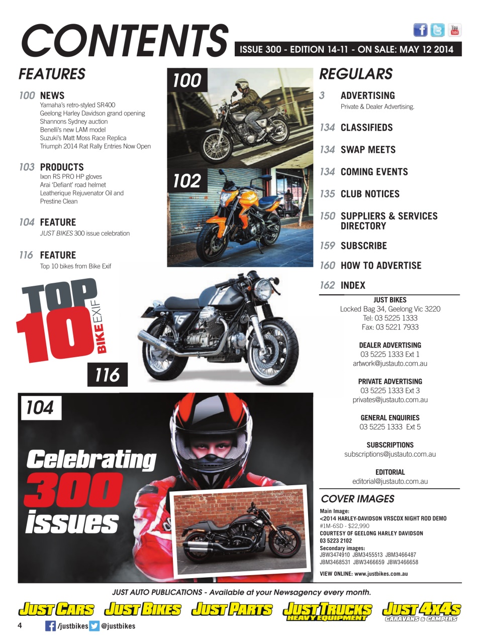 JUST BIKES Preview Pages