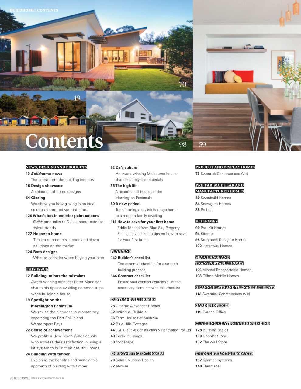 Build Home Victoria Preview Pages