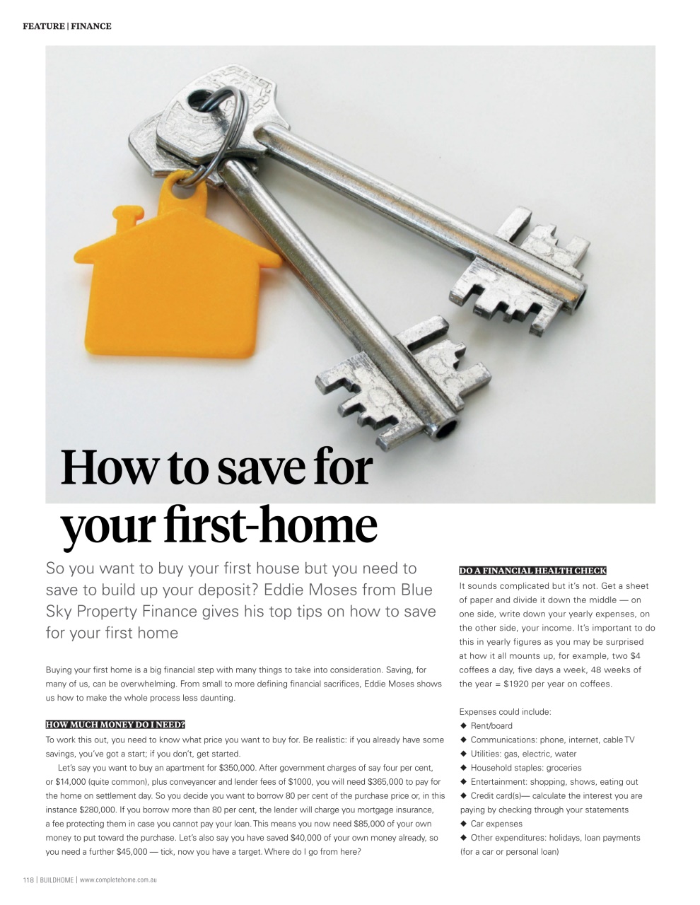 Build Home Victoria Preview Pages