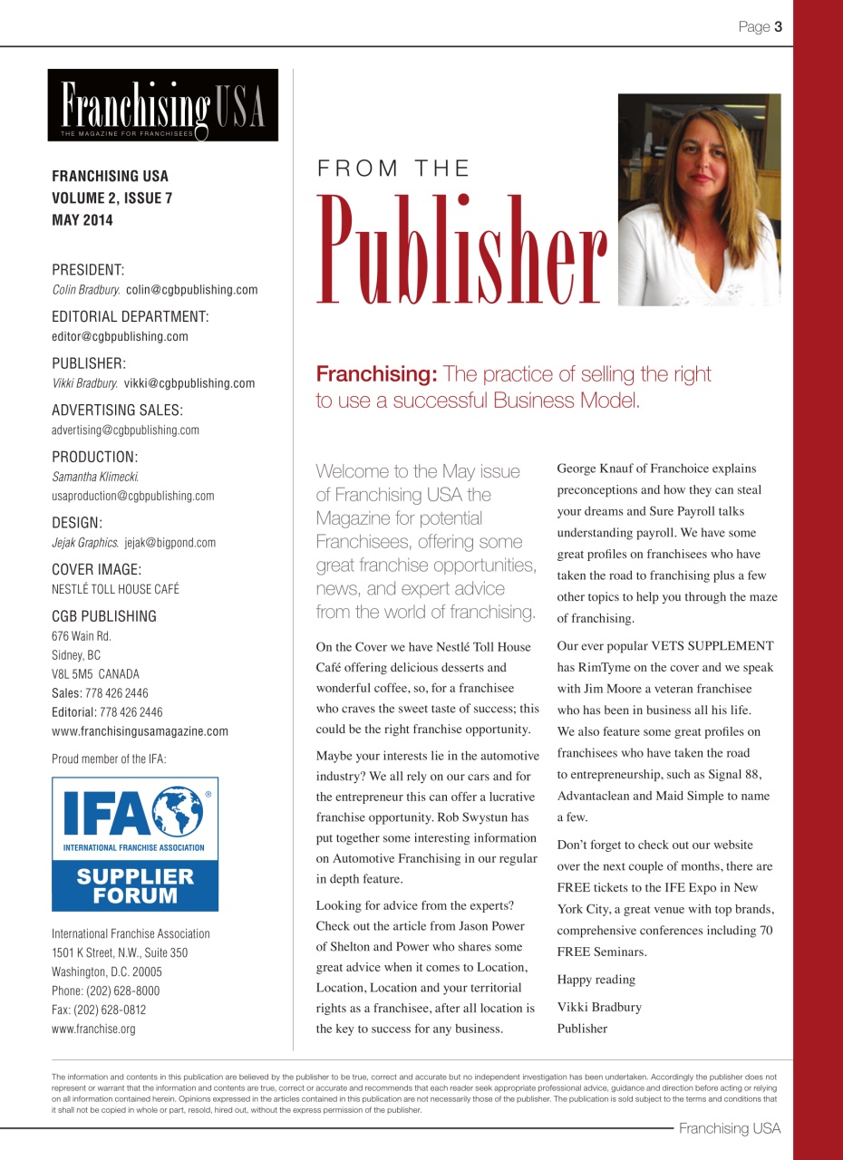 Franchising USA Preview Pages