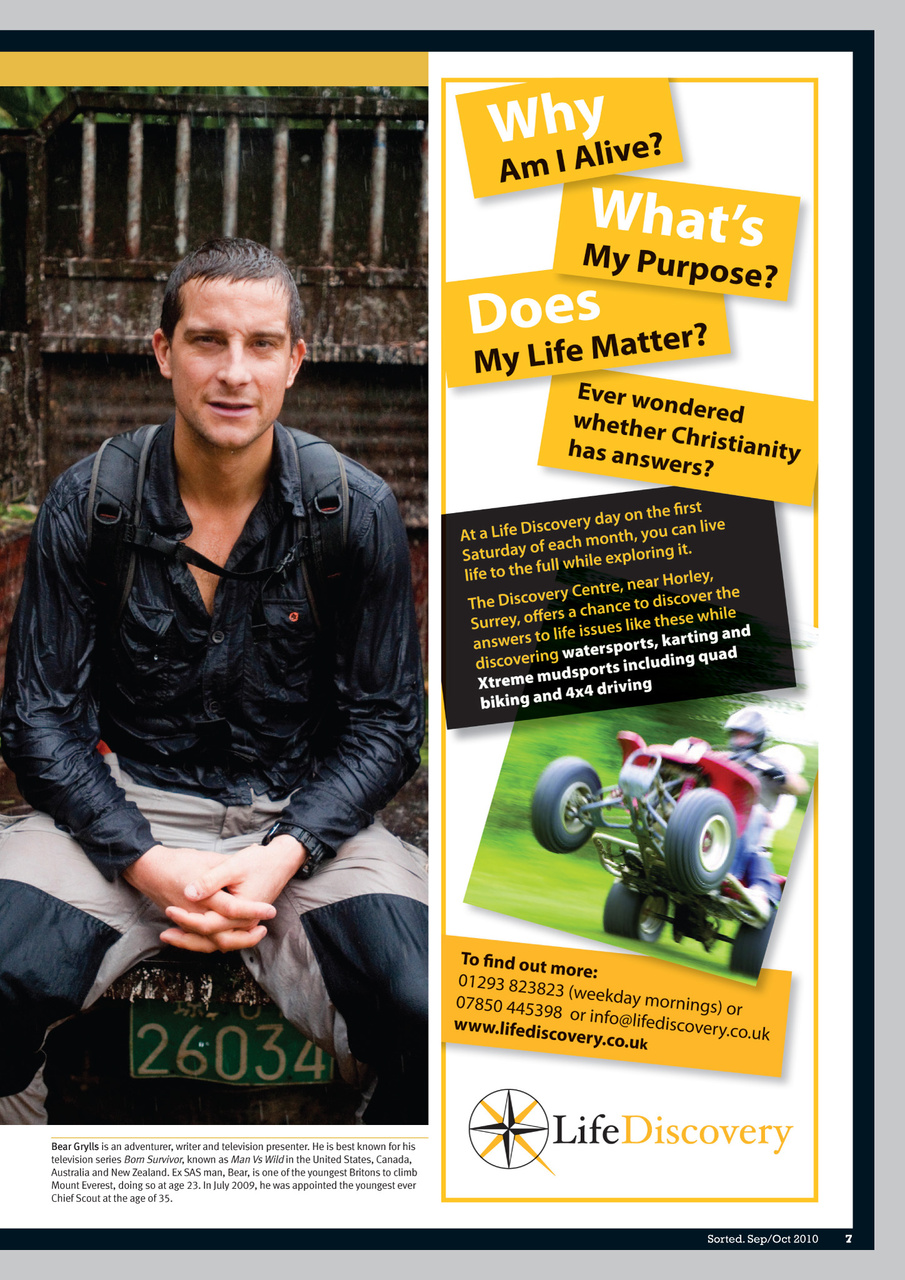 Sorted Magazine – The men's mag with morals Preview Pages