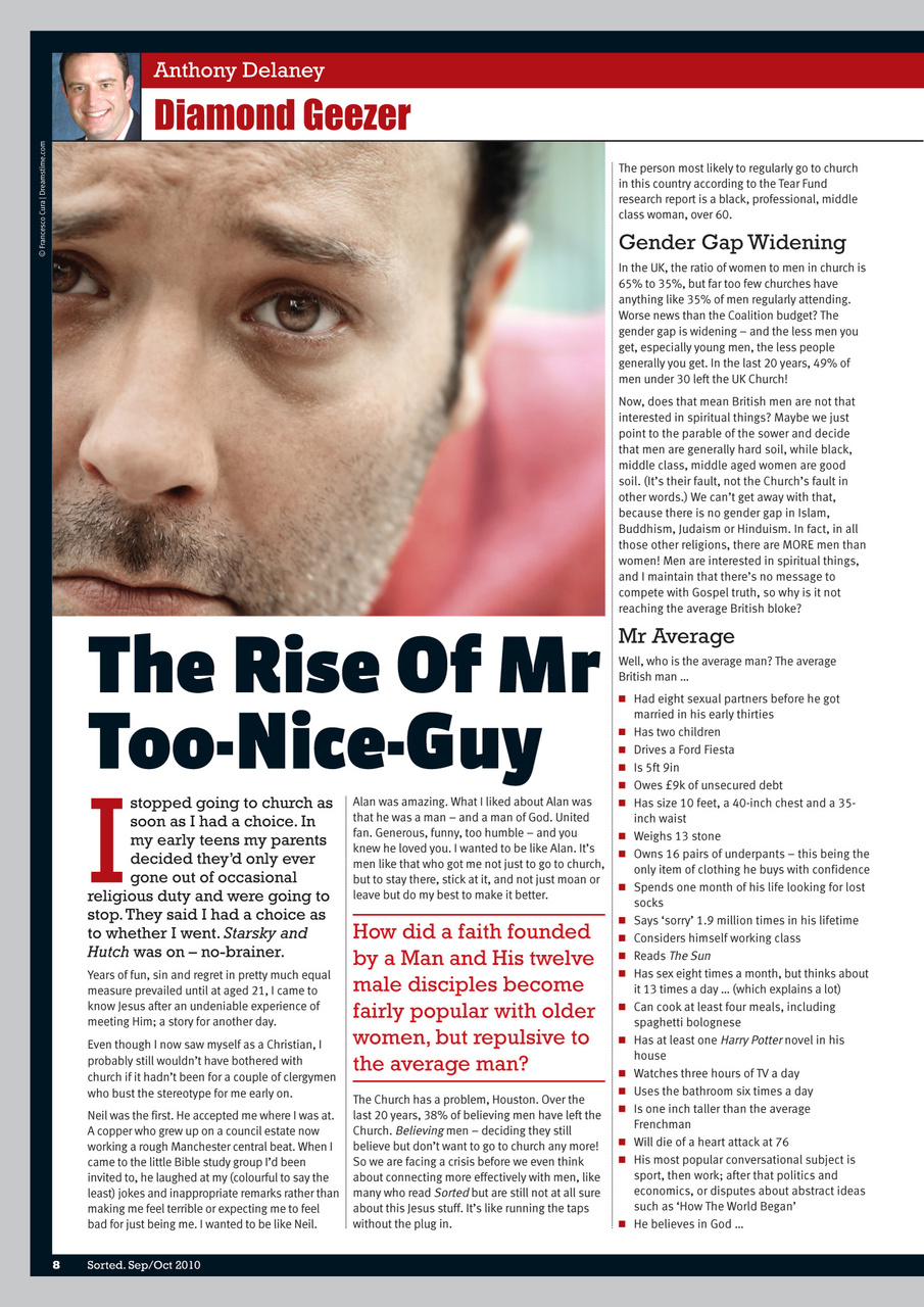 Sorted Magazine – The men's mag with morals Preview Pages