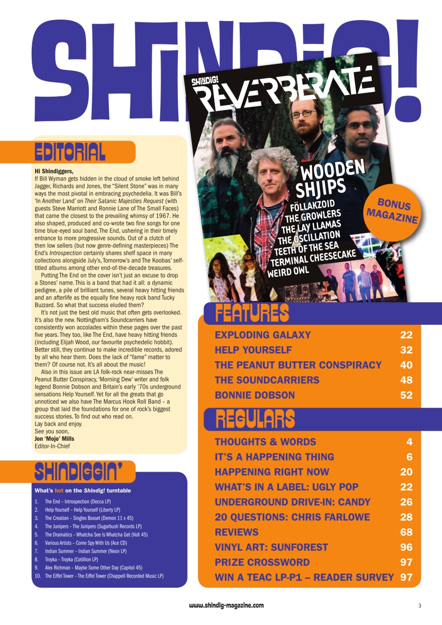 Shindig! Preview Pages