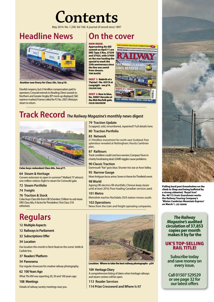 Railway Magazine Preview Pages