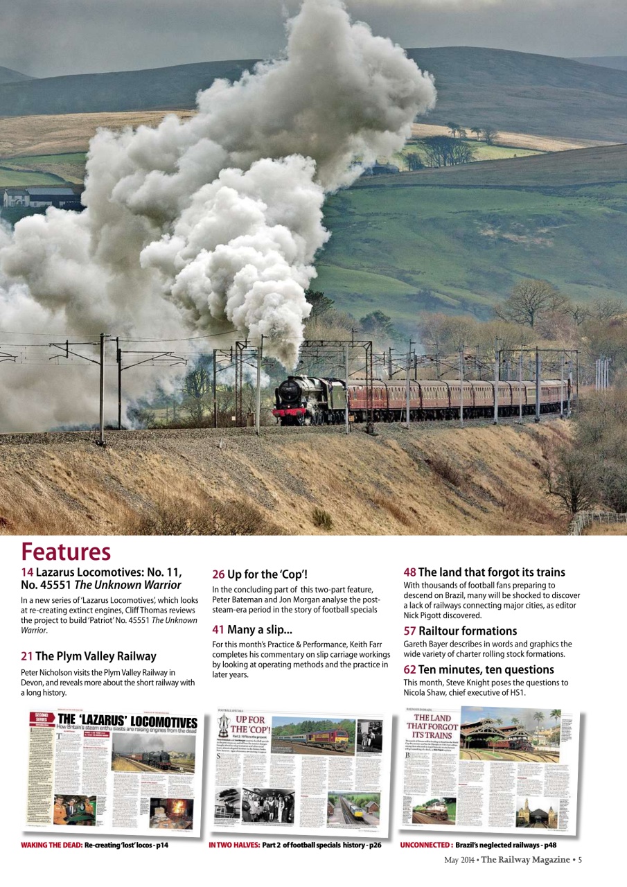 Railway Magazine Preview Pages