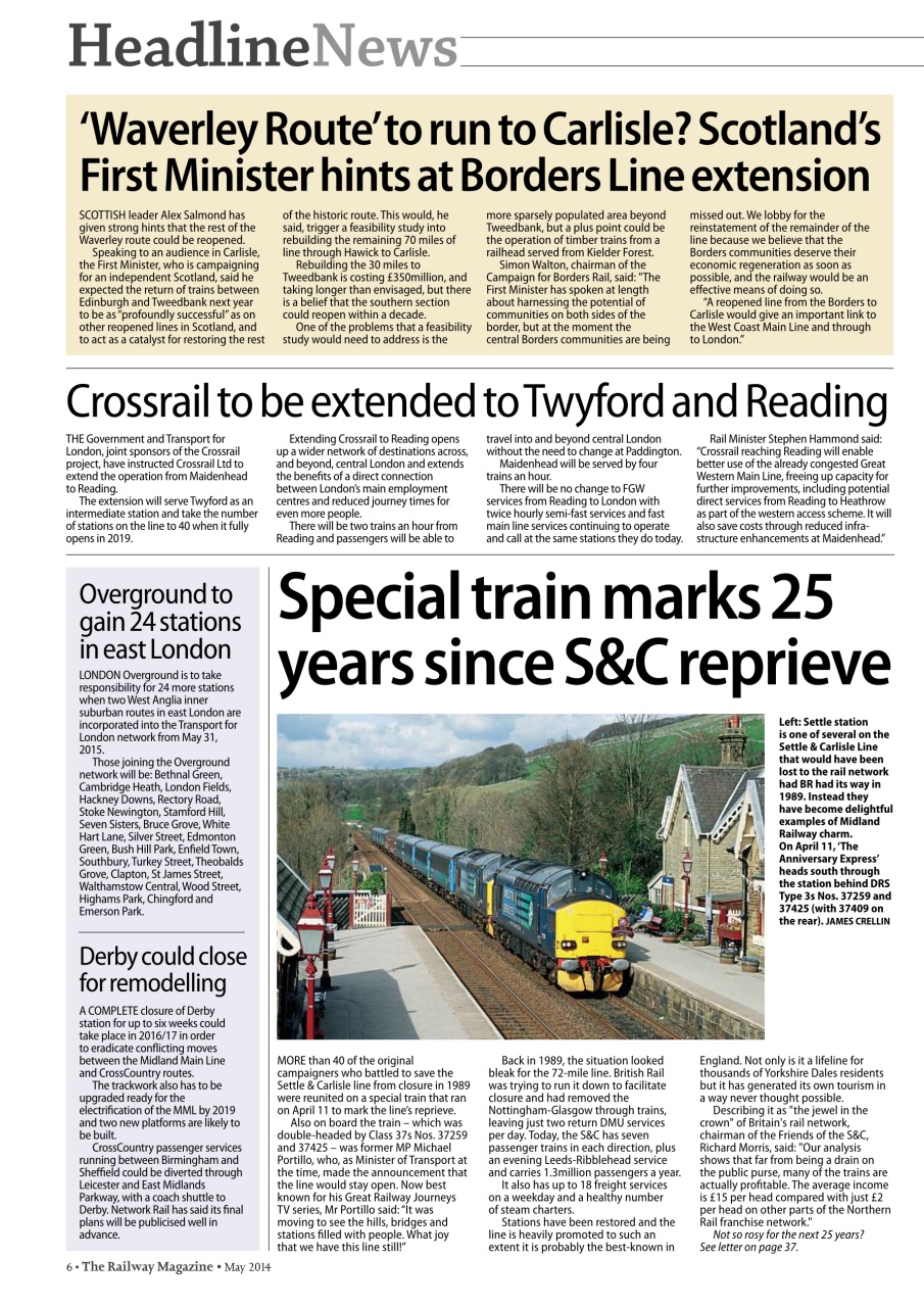 Railway Magazine Preview Pages