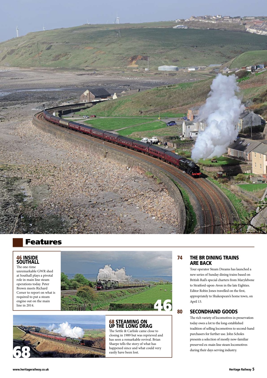 Heritage Railway Preview Pages