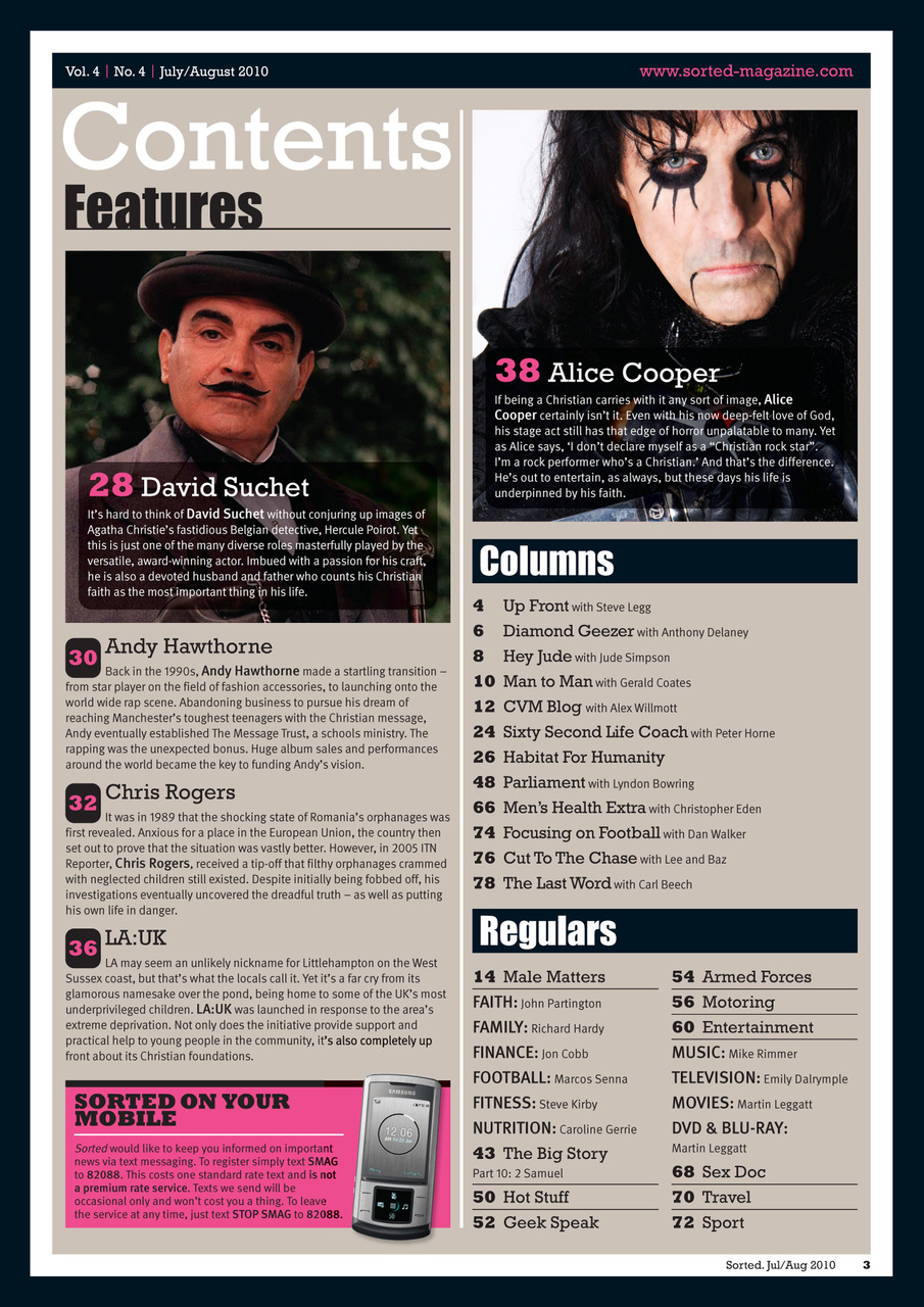 Sorted Magazine – The men's mag with morals Preview Pages