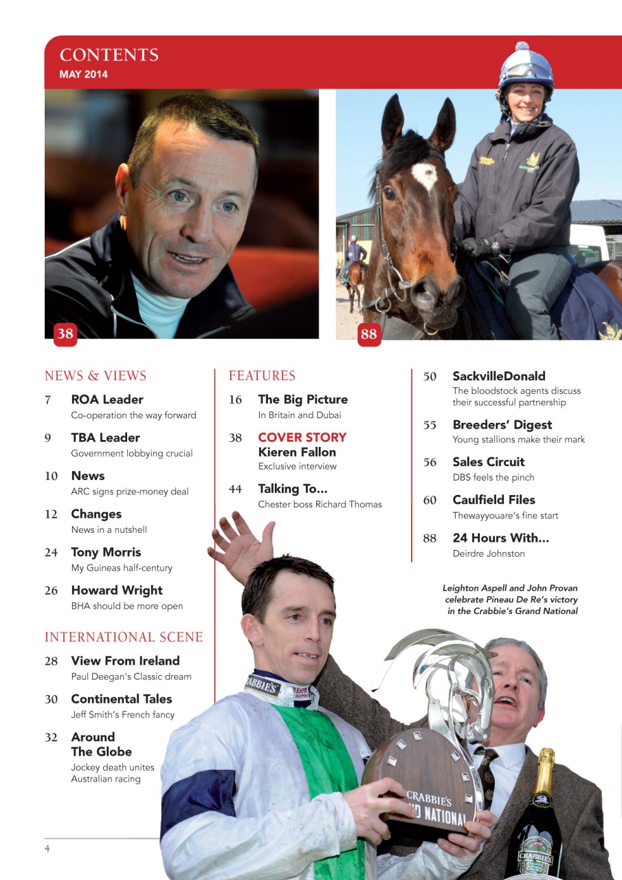 The Owner Breeder Preview Pages