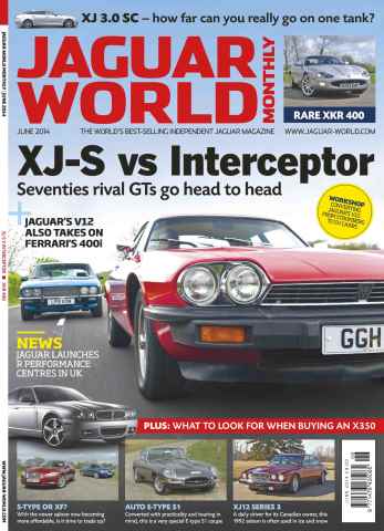 Jaguar World issue No.146 XJ-S vs Interceptor