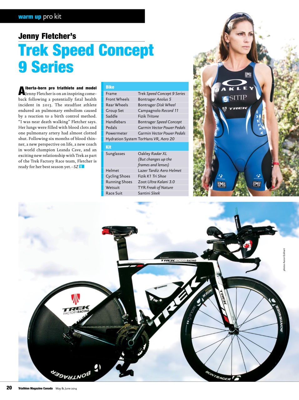 Triathlon Magazine Canada Preview Pages