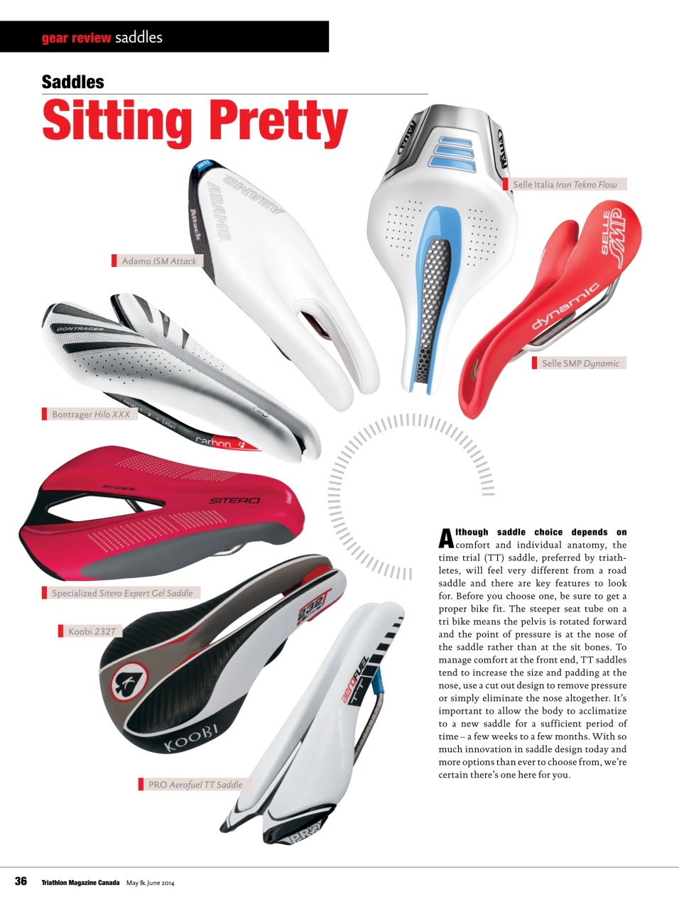 Triathlon Magazine Canada Preview Pages