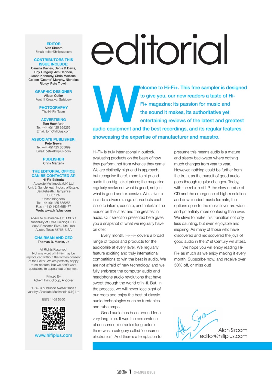 hi-fi+ Global Network Preview Pages