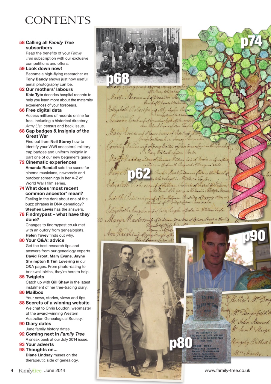 Family Tree Preview Pages