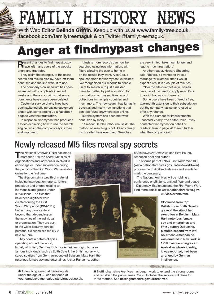 Family Tree Preview Pages