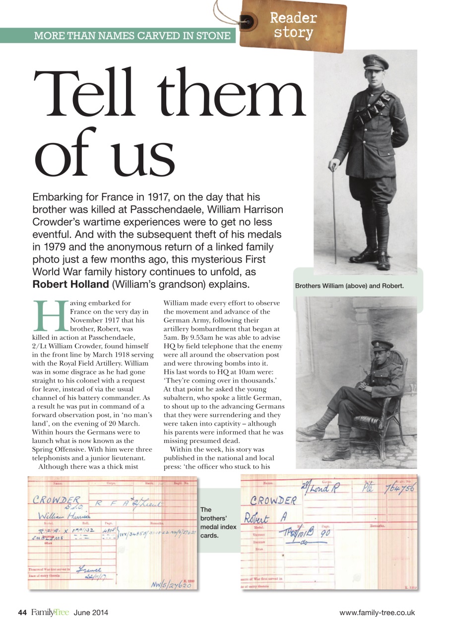 Family Tree Preview Pages