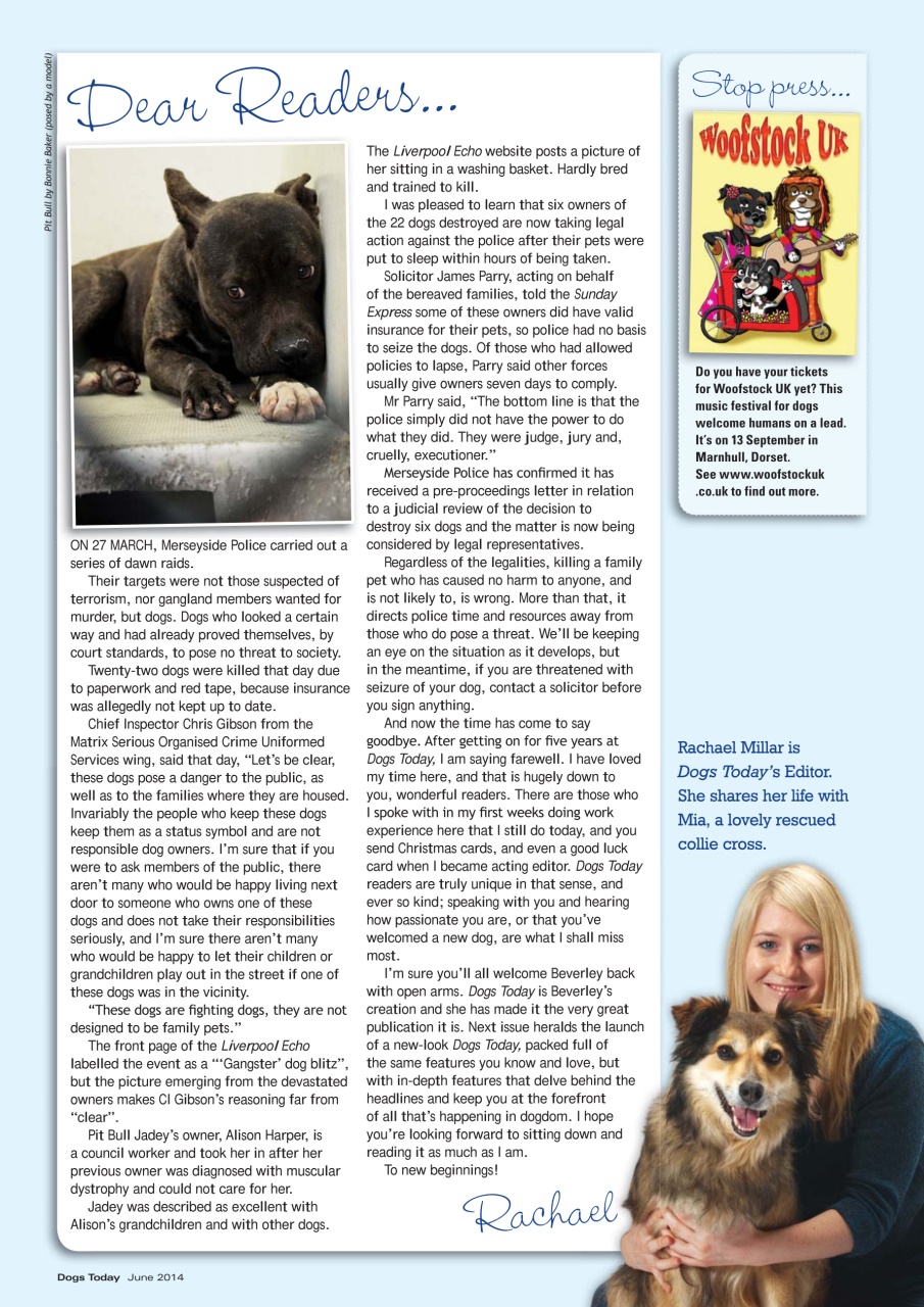 Dogs Today Magazine Preview Pages