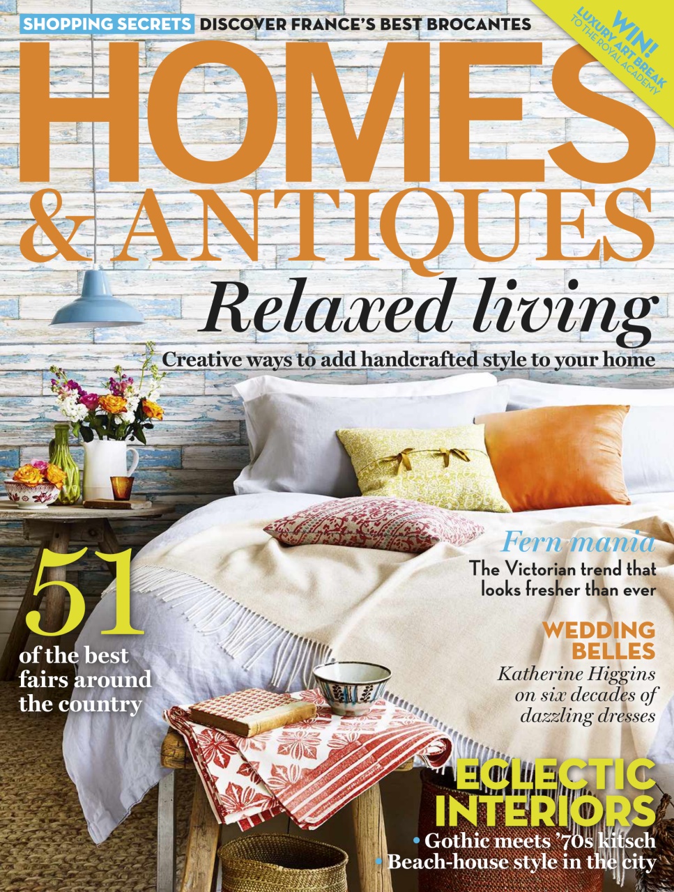Homes & Antiques Magazine Preview Pages