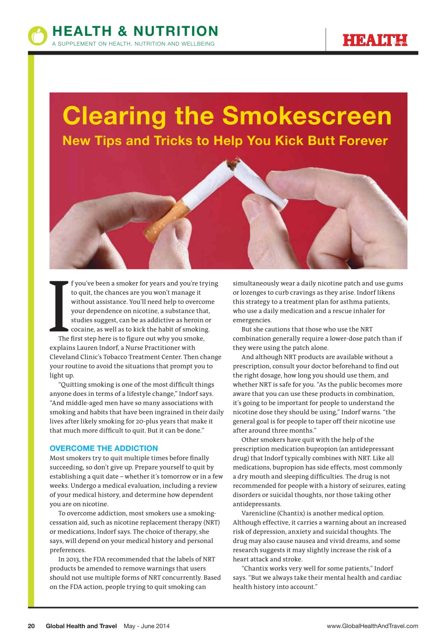 Global Health and Travel Preview Pages