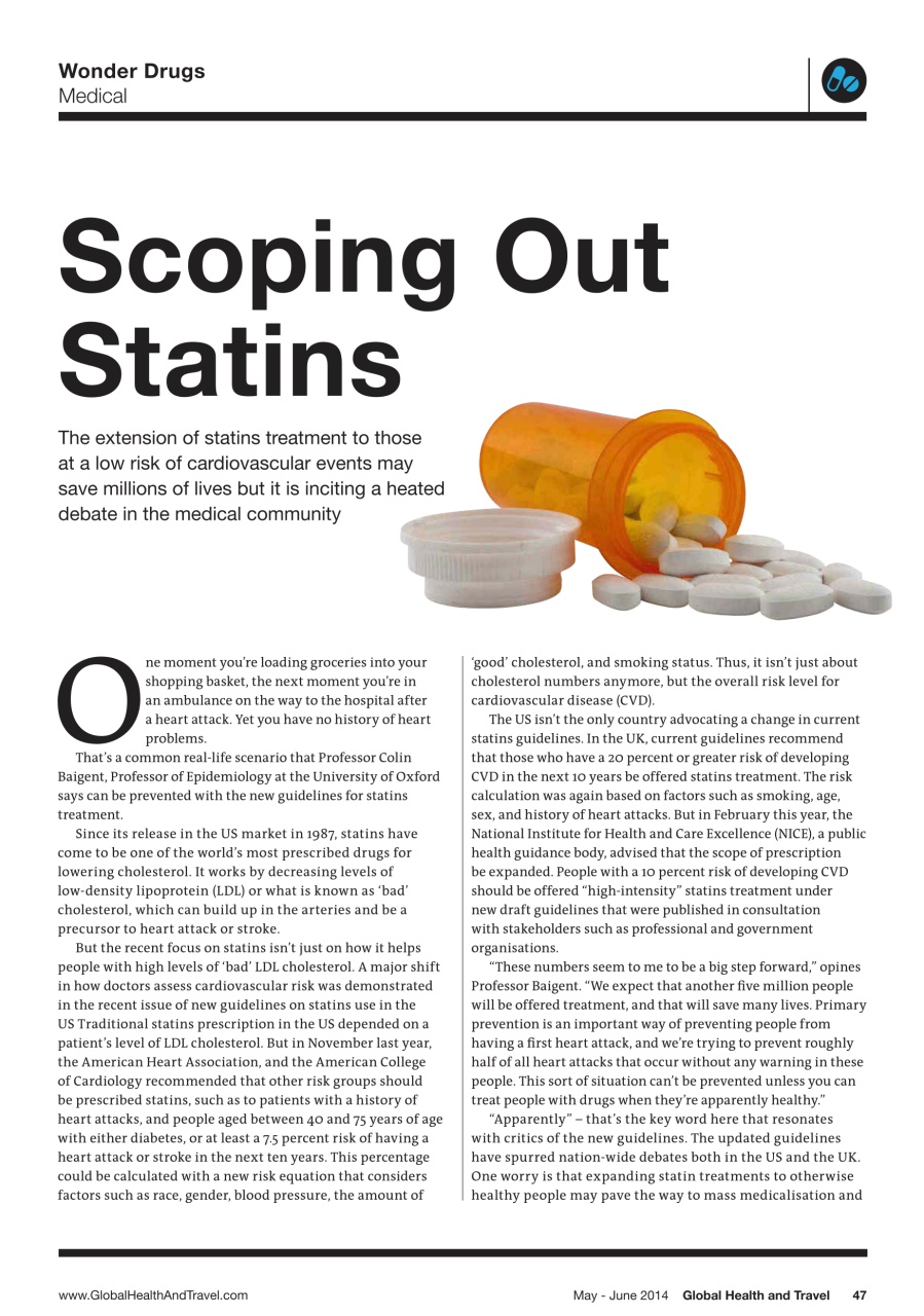 Global Health and Travel Preview Pages