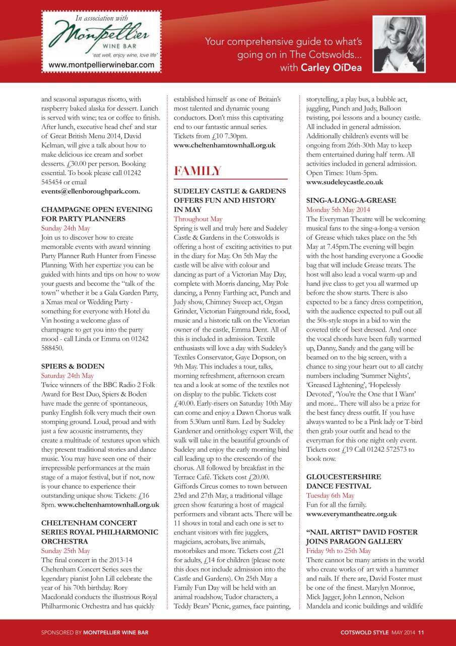 Cotswold Style Preview Pages