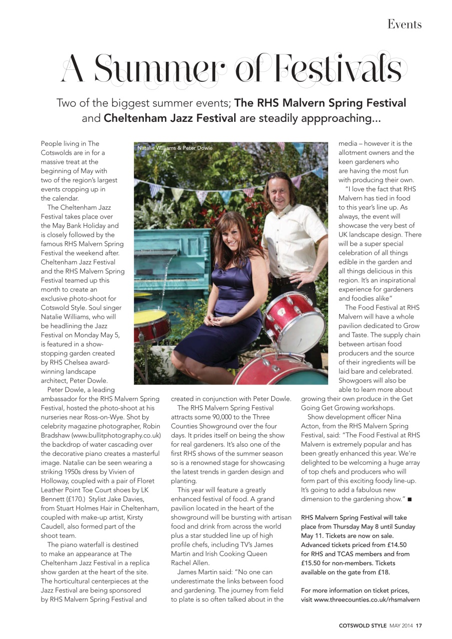 Cotswold Style Preview Pages
