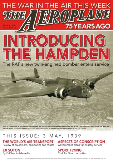 Aeroplane Weekly - The War in the Air 75 years ago issue 