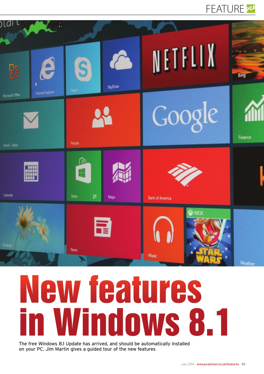 Tech Advisor Preview Pages