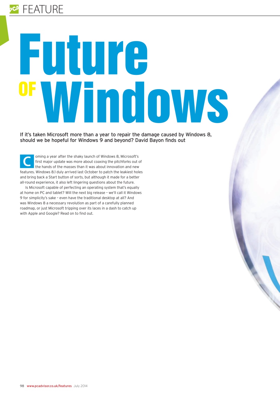 Tech Advisor Preview Pages