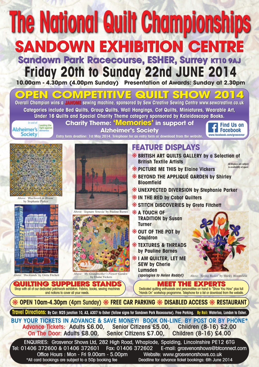 Patchwork and Quilting Preview Pages