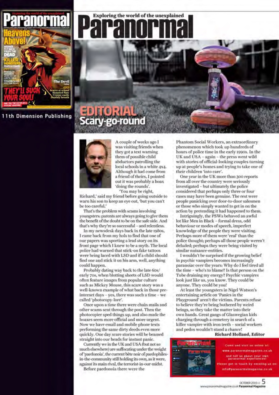 Paranormal Preview Pages