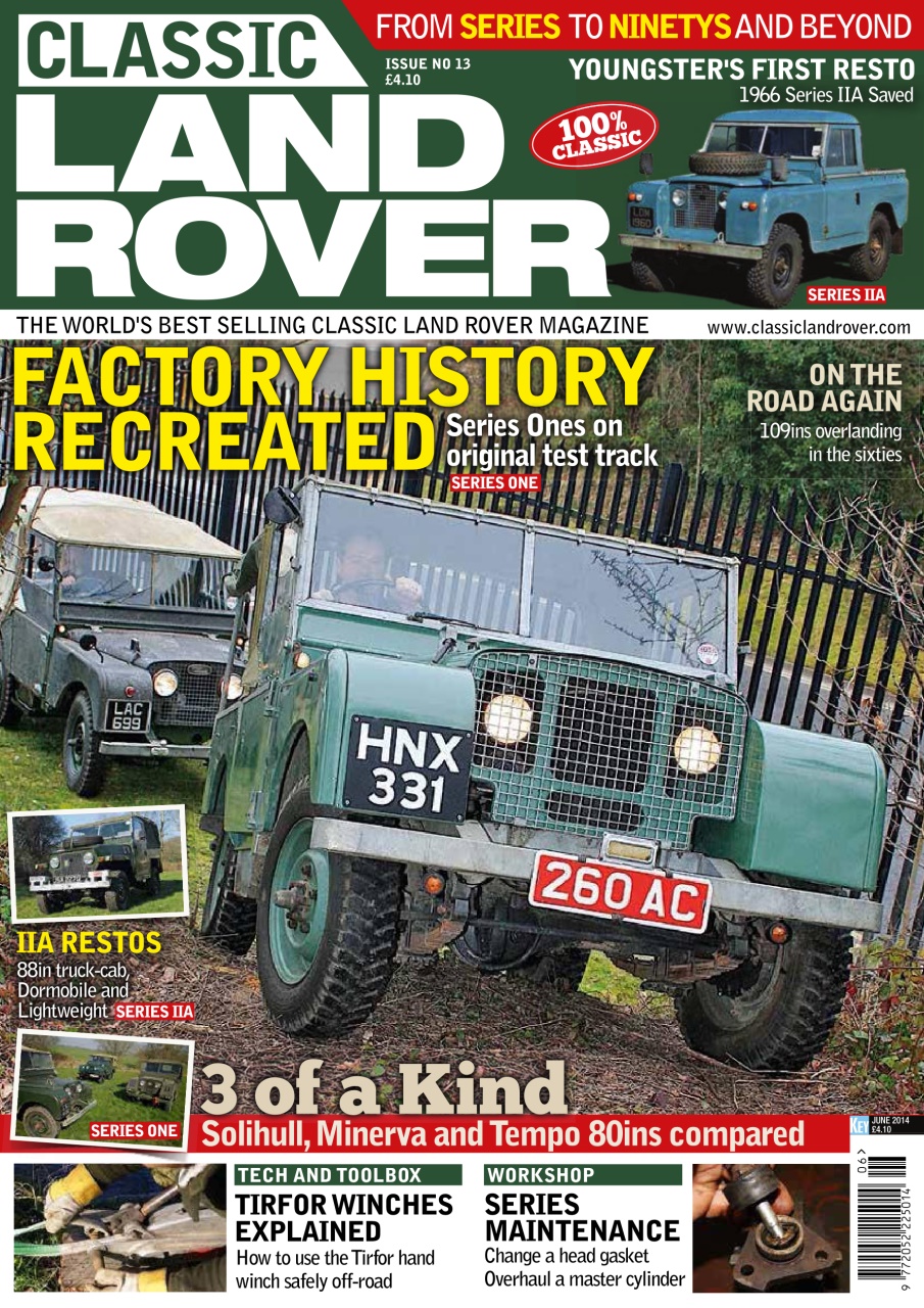 Classic Land Rover Magazine Preview Pages