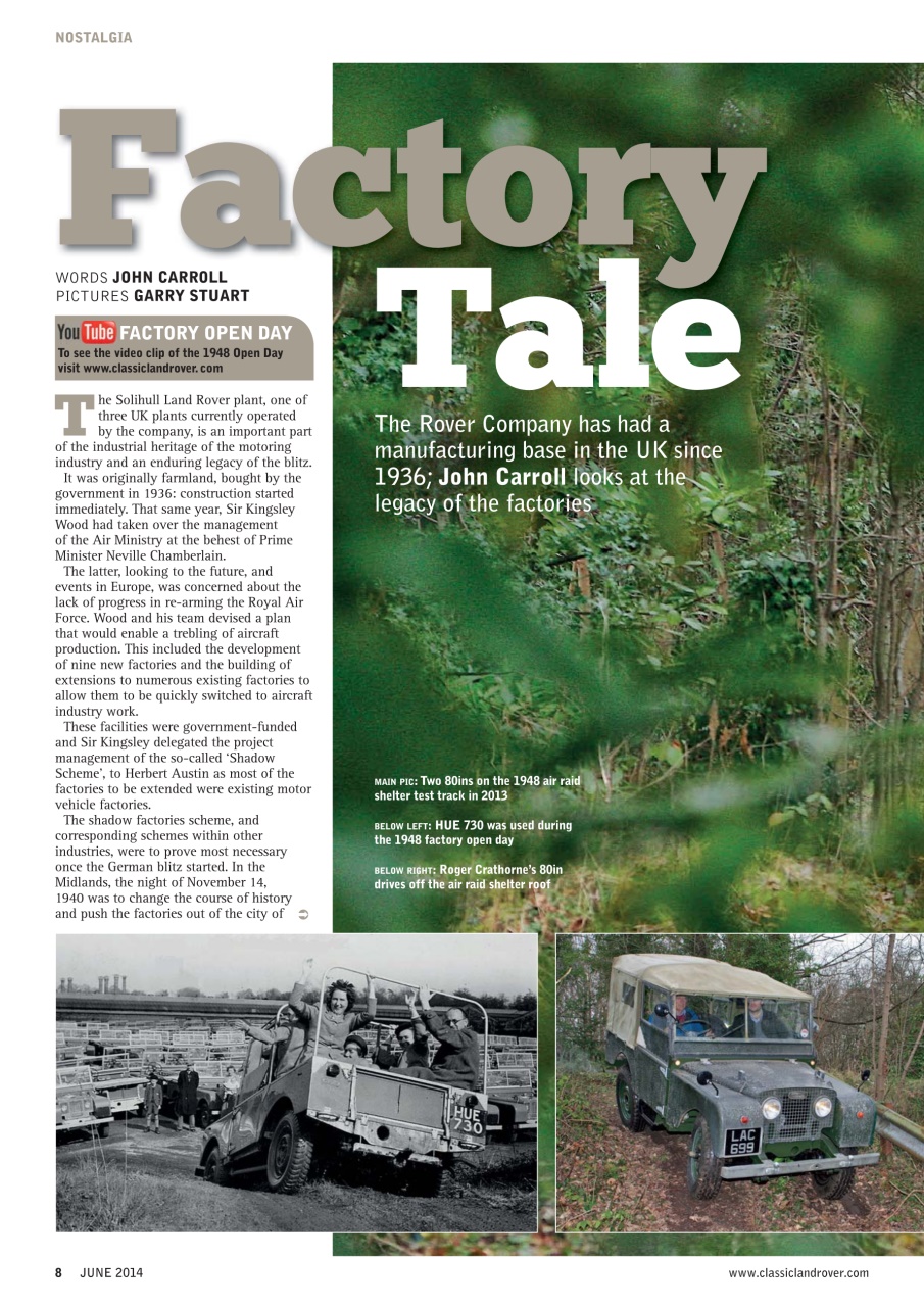 Classic Land Rover Magazine Preview Pages