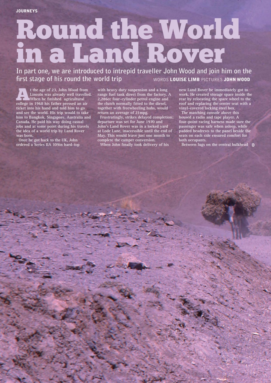 Classic Land Rover Magazine Preview Pages