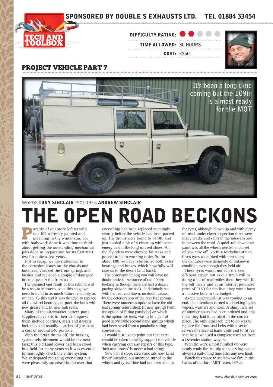 Classic Land Rover Magazine Preview Pages
