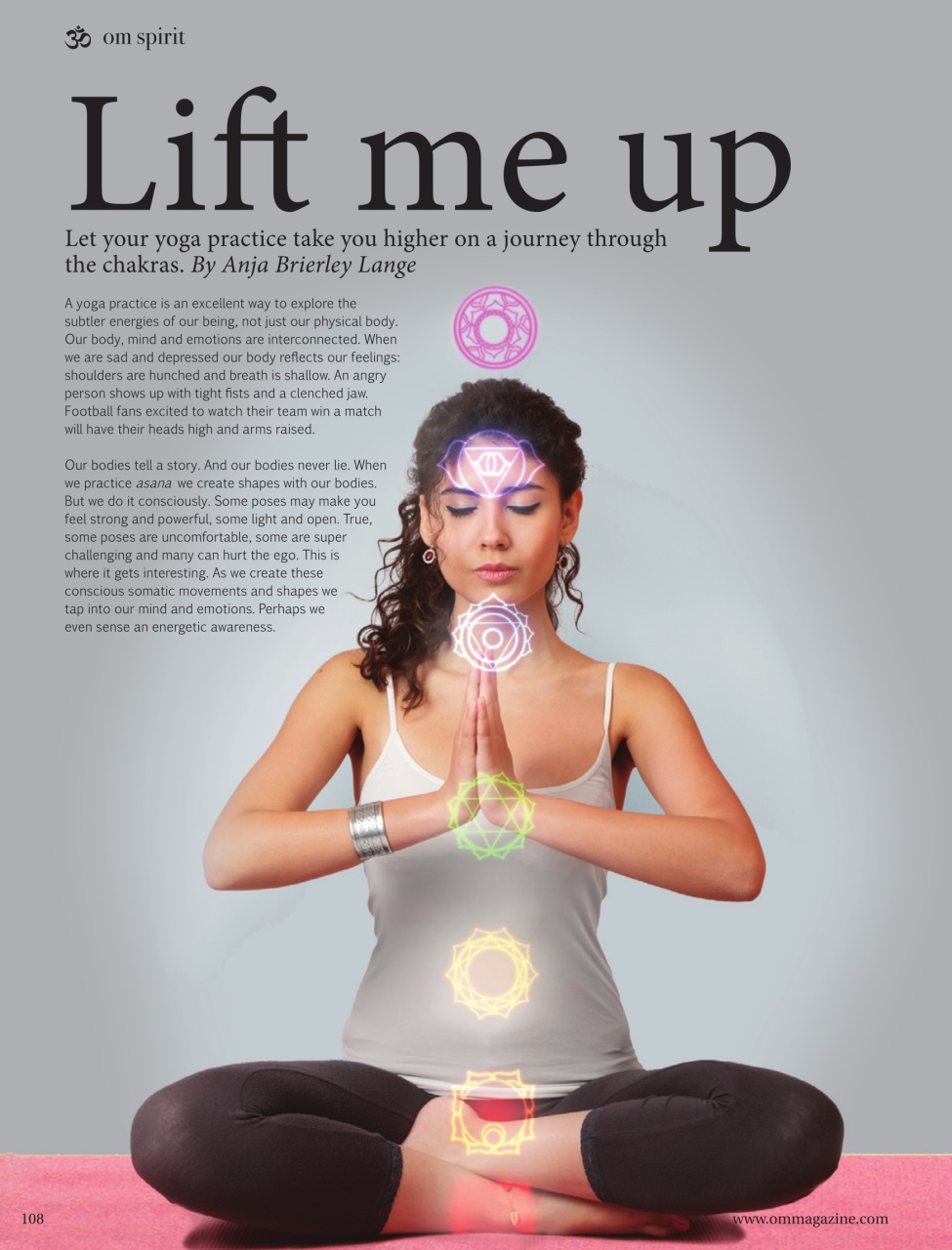 OM Yoga Magazine Preview Pages