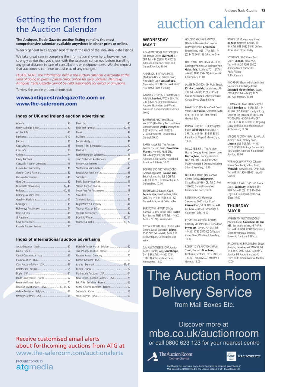 Antiques Trade Gazette Preview Pages