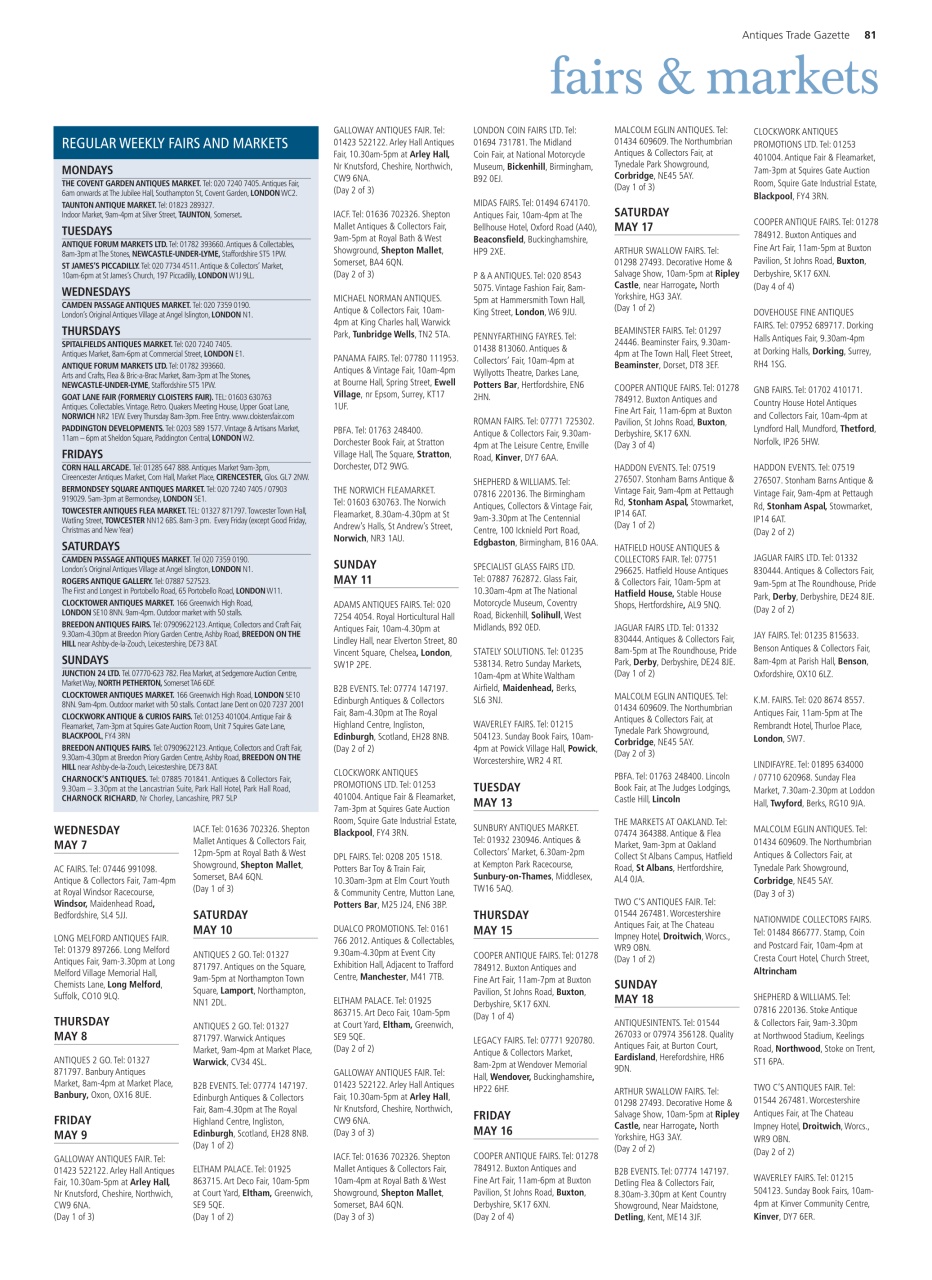 Antiques Trade Gazette Preview Pages