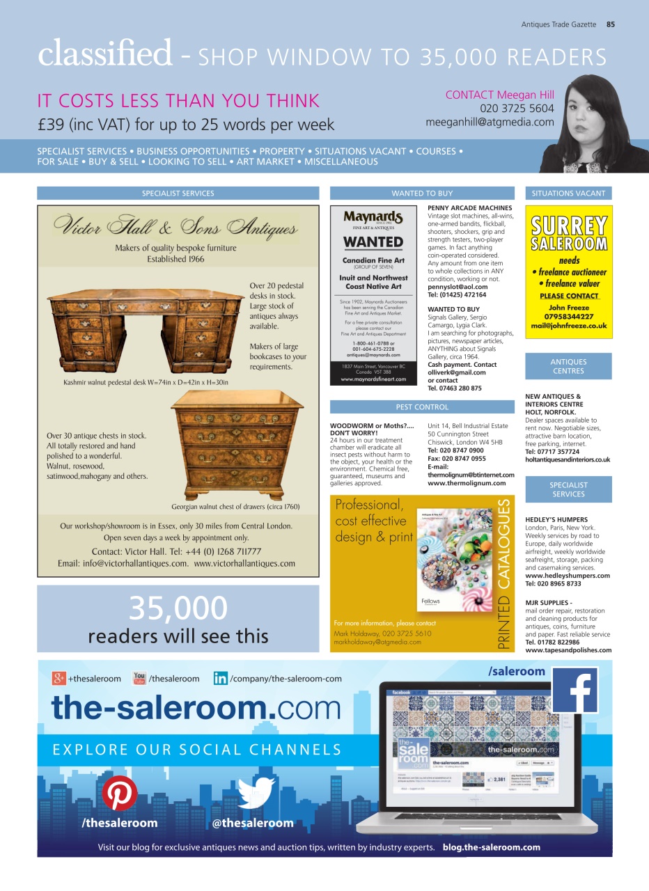 Antiques Trade Gazette Preview Pages