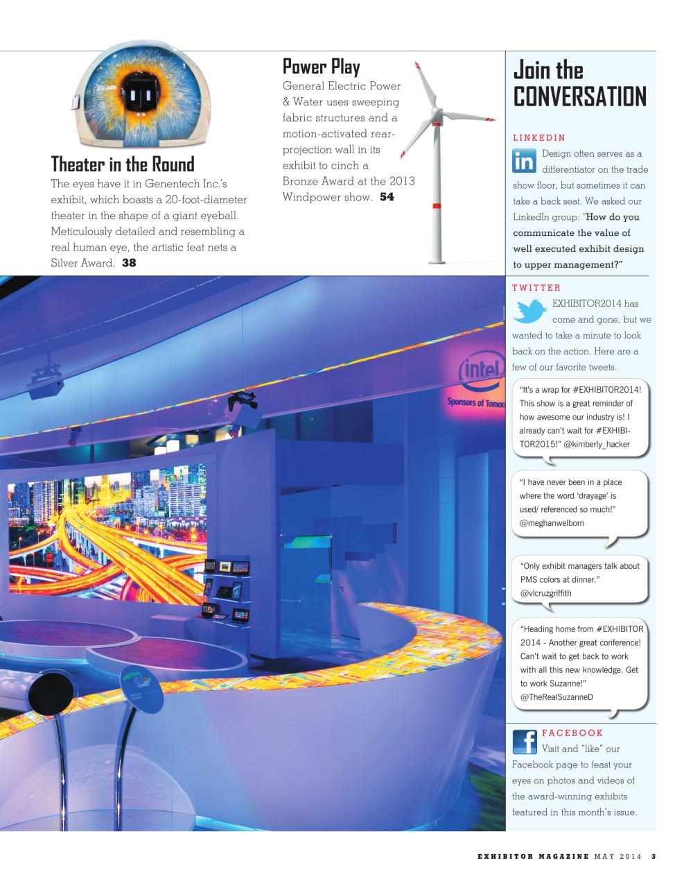 EXHIBITOR Magazine Preview Pages