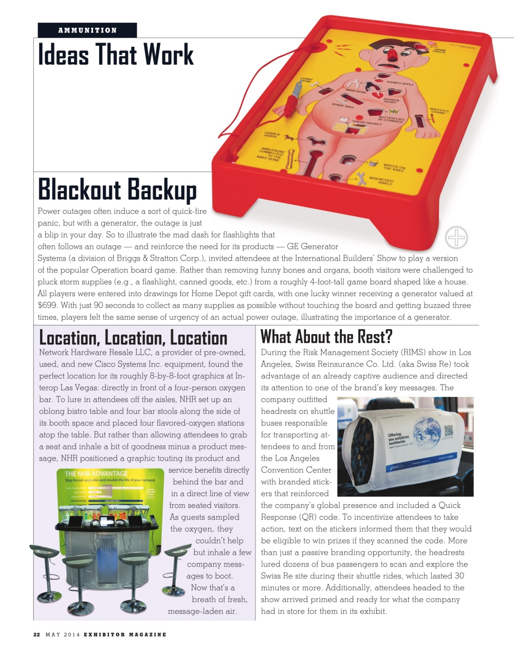 EXHIBITOR Magazine Preview Pages