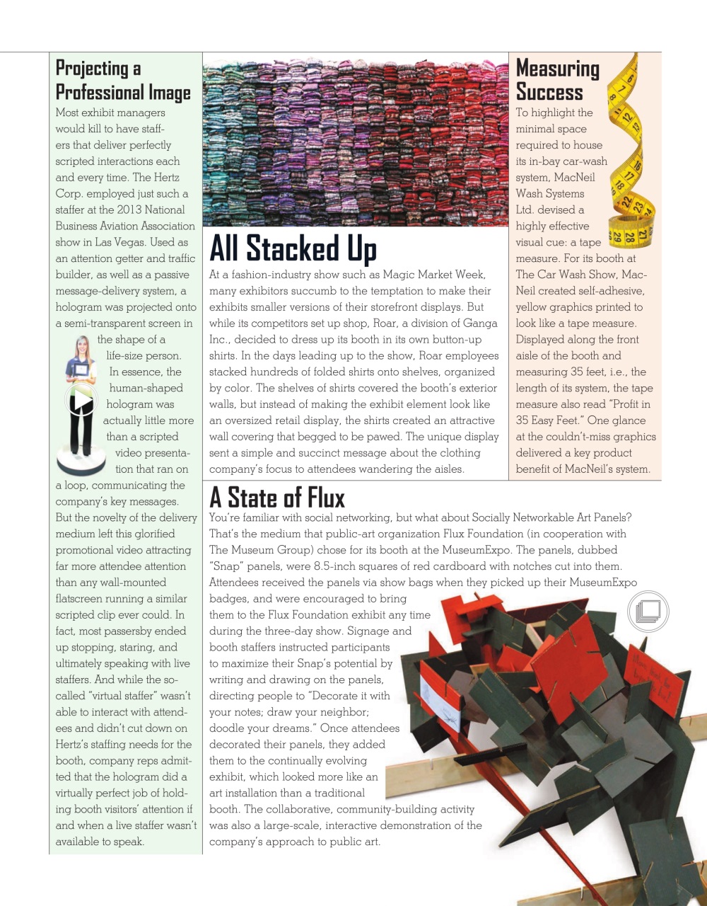 EXHIBITOR Magazine Preview Pages