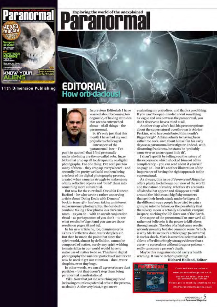 Paranormal Preview Pages